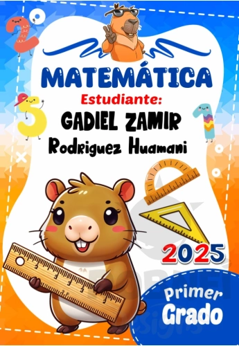 Capibara Matematica Caratula Boy